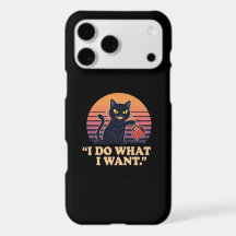Hago lo que quiero Gato negro divertido 