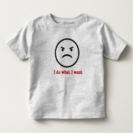 Hago lo que quiero la camisa del niño