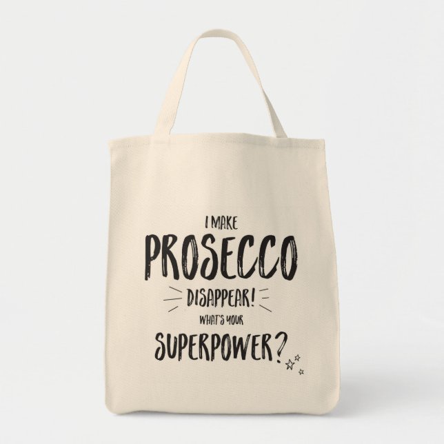 Hago que el prosecco desaparezca de la bolsa de co (Frente)