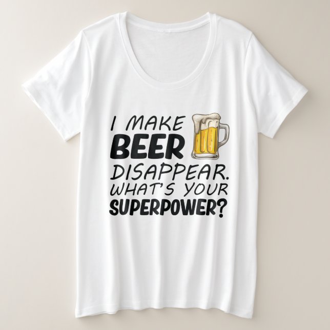 Hago Que La Cerveza Desaparezca (Anverso del diseño)