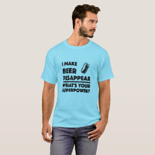 Hago que la cerveza desaparezca - Camiseta básica 