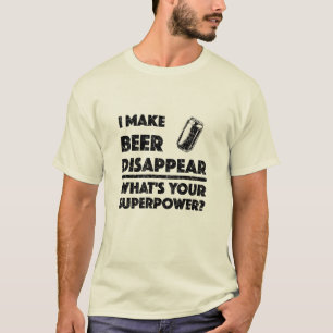 Hago que la cerveza desaparezca - Camiseta básica