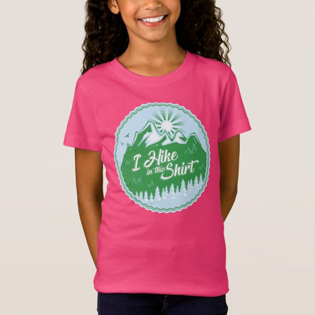 Hago Senderismo En Esta Camisa (Anverso)