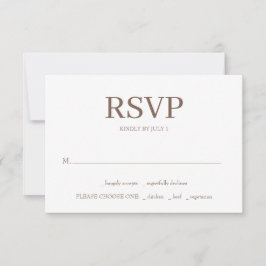 Hago tarjetas RSVP de Boda de barbacoa