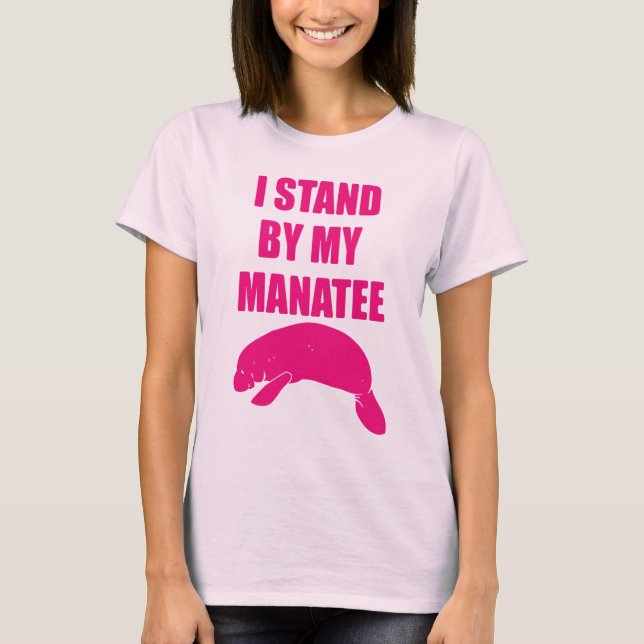 Hago una pausa mi camiseta del Manatee (Anverso)