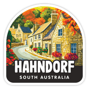Hahndorf, Pegatina de Australia del Sur