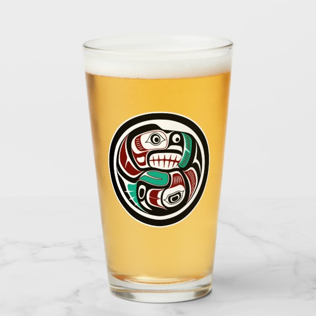 Haida Otter Salmon (Anverso (lleno))