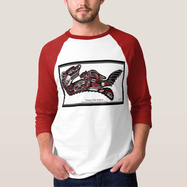 "HAIDA SPIRIT" Camisa de arte haitiana (Anverso)