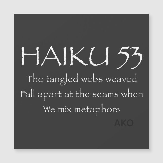 HAIKU 53 (Anverso)