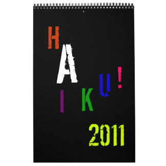 ¡HAIKU! CALENDARIO DE PARED 2011