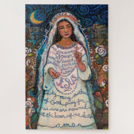 Hail Mary rompecabezas contemplativo