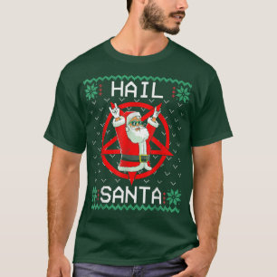 Hail Santa Ugly Navidades Sweater Fiesta Men 