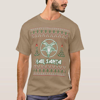 Hail Santa Ugly Navidades Sweater Funny Gift para 