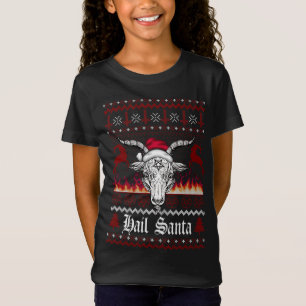 Hail Santa Ugly Navidades Sweater Mating Family