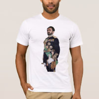 Haile Selassie con camiseta de vestir completo