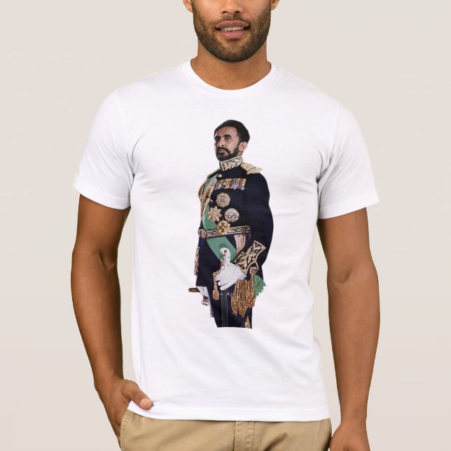 Haile Selassie con camiseta de vestir completo (Anverso)