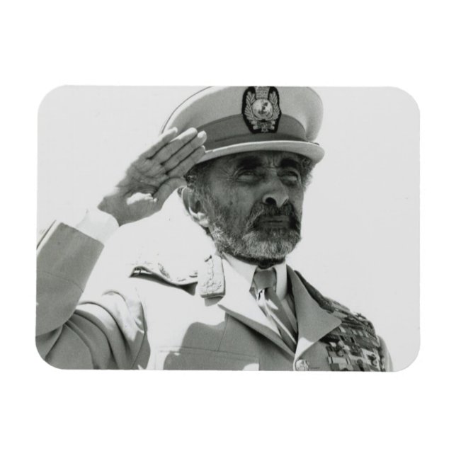 Haile Selassie Jah imán - HIM Rastafari - (Horizontal)
