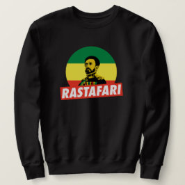 Haile Selassie Jah Rastafari Emperor Rasta suéter