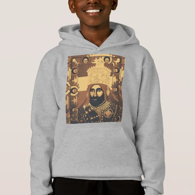 Haile Selassie Jah Rastafari Modern Art Rasta (Anverso)