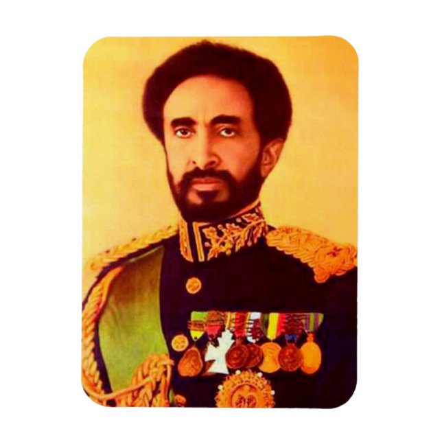 Haile Selassie - Rastafara reggae Rasta imán - (Vertical)