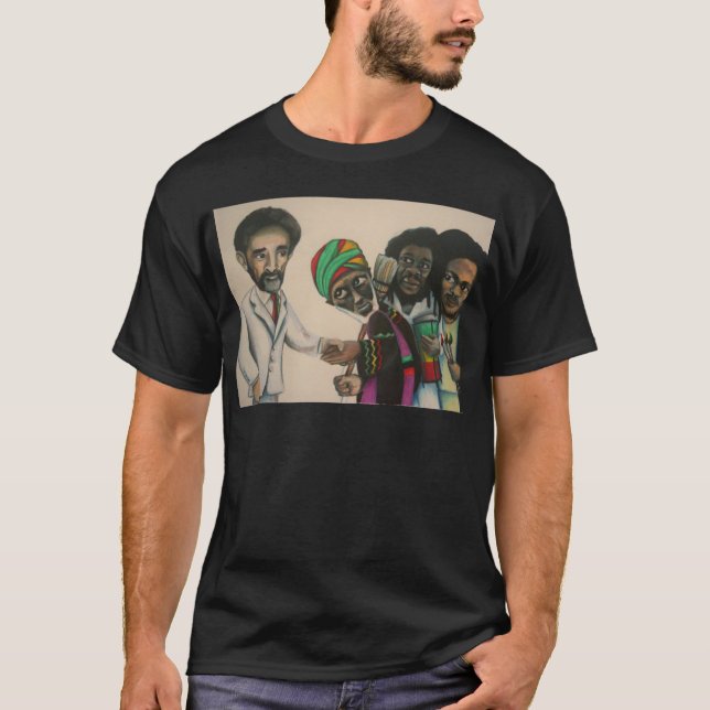 Haile Selassie se encuentra con su camiseta de seg (Anverso)