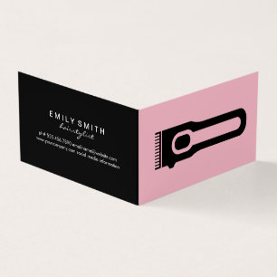Hair Clipper Barber Tarjeta de visita Hair Sty