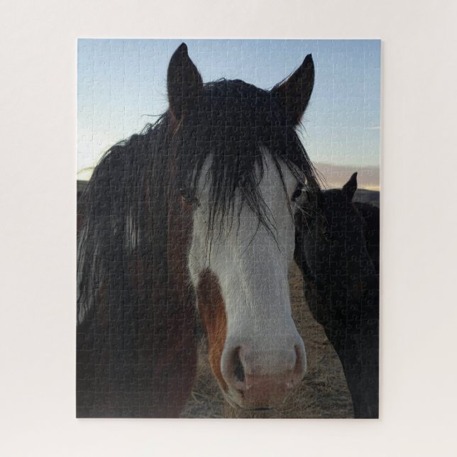 Hair in the Eyes Jigsaw Puzzle (Vertical)