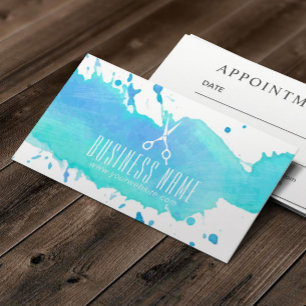 Hair Salon Elegant Watercolor Cita