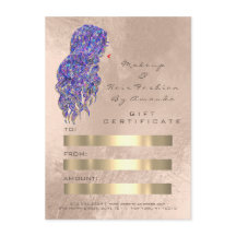 Hair Stylist Hairdresser Mermaid Gold Pearl