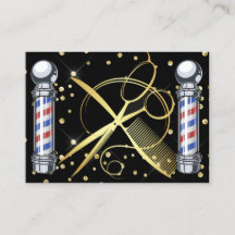Hair Stylist - Tarjeta de visita Barber