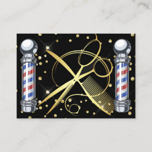 Hair Stylist - Tarjeta de visita Barber