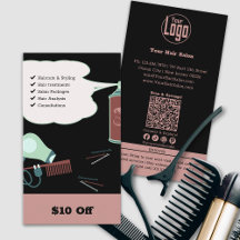 Hairdresser moderno $10 Tarjeta de descuento