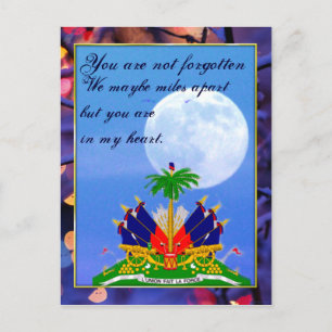 Haití con una postal de amor