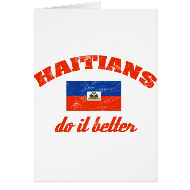 Haitiano mejora (Frente)