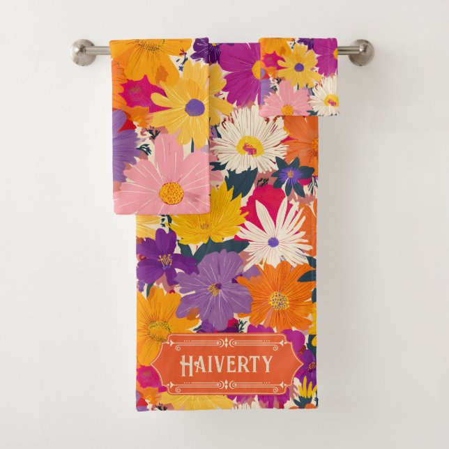 Haiverty Crowne florece floral moderna (In situ)