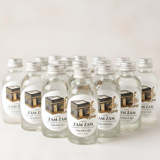 HAJJ MABRUR PERSONALIZÓ PEGATINA Y ETIQUETA PARA H