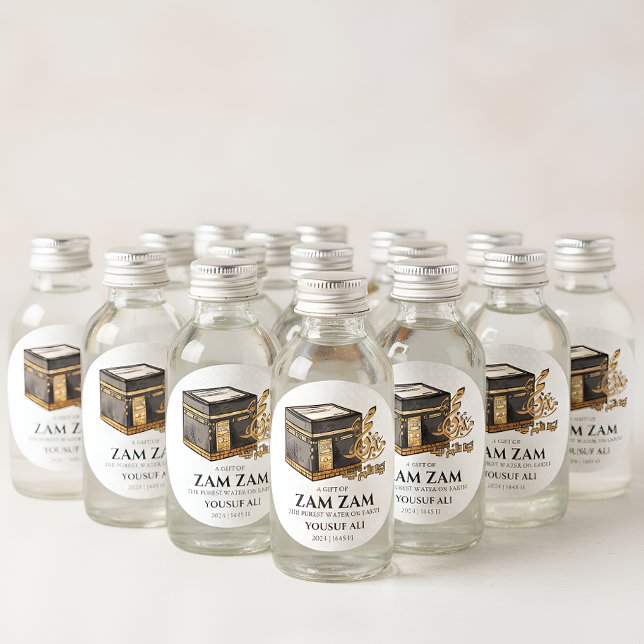 HAJJ MABRUR PERSONALIZÓ PEGATINA Y ETIQUETA PARA H (Subido por el creador)