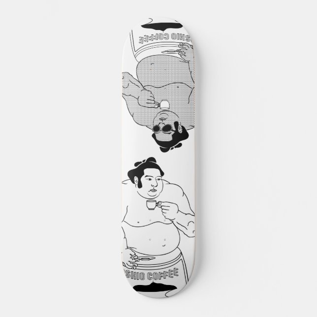 Hakodatemountain skateboard deck (Anverso)
