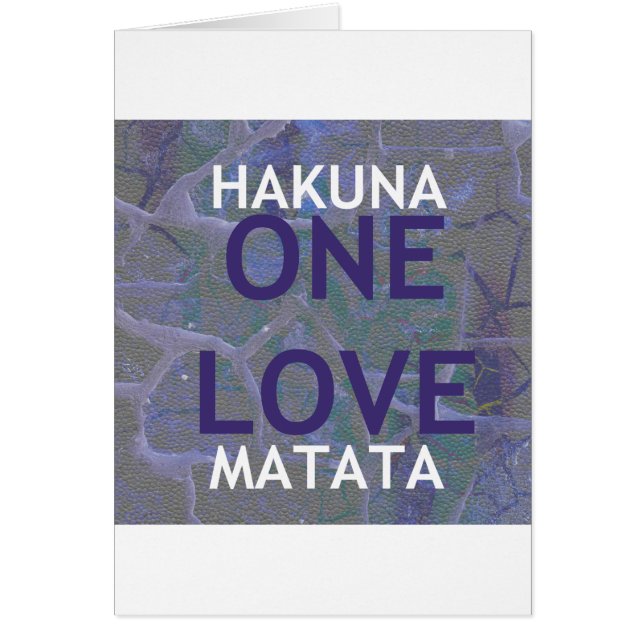 HAKUNA MATATA (Frente)