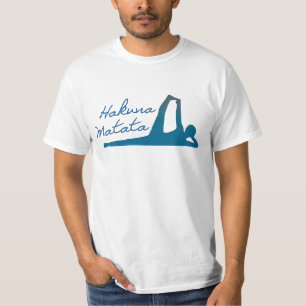 Hakuna Matata Camisa de Yoga para Hombres