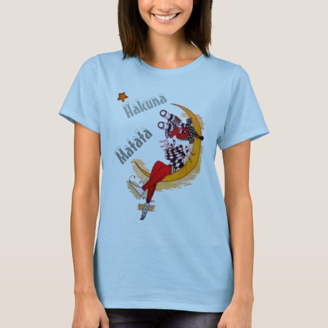 Hakuna Matata Elf en la camiseta de los Navidades  (Anverso)