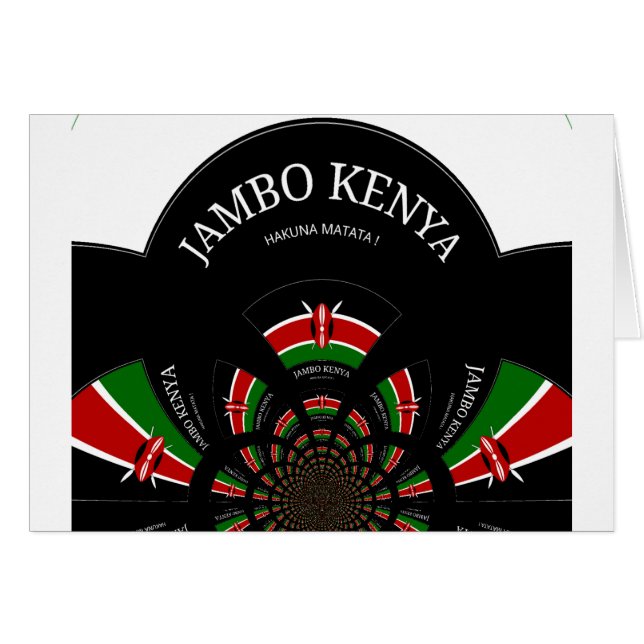 Hakuna Matata Jambo Kenia (Anverso (Horizontal))