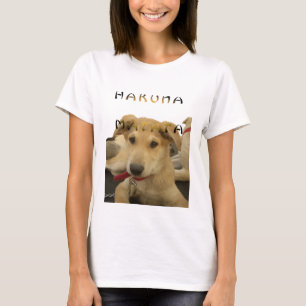 Hakuna Matata me desperté como esta camiseta