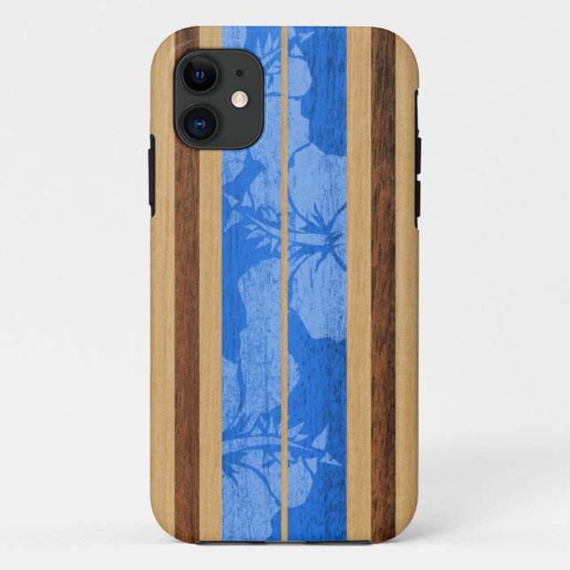 Haleiwa Surfboard Hawaiian iPhone 5 Fundas (Reverso)