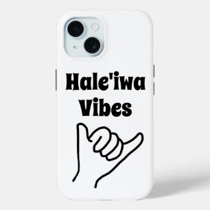 Hale'iwa Vibes Shaka iPhone 15 Funda