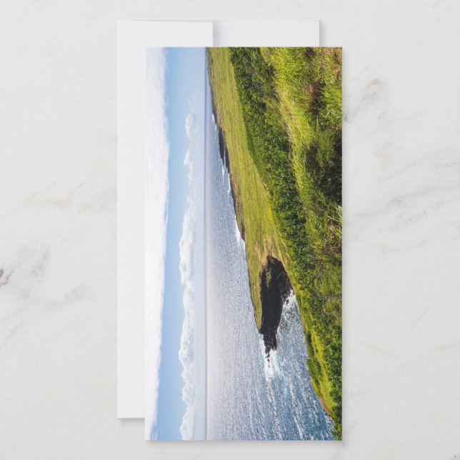 haleokane lookout y la costa oceánica meridional d (Anverso)