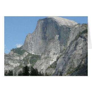 Half Dome de lado en el Parque Nacional Yosemite