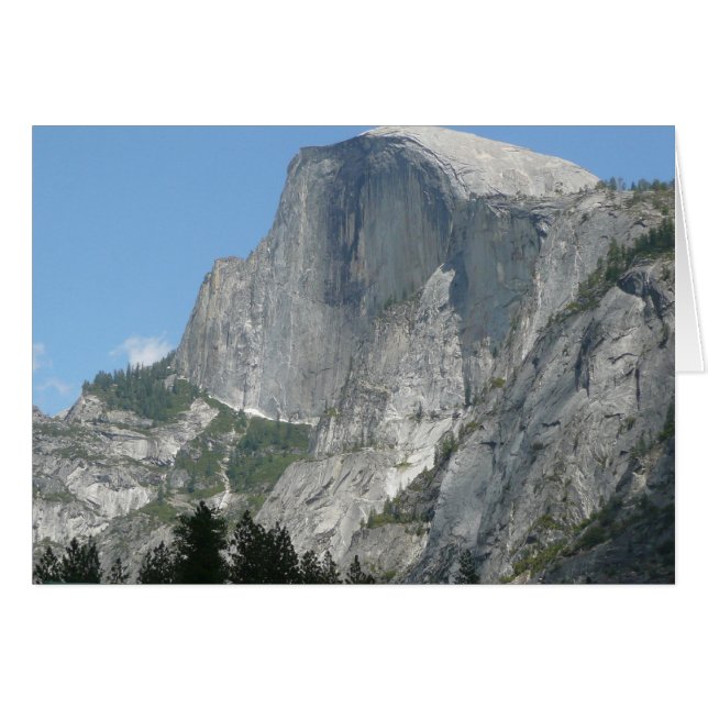 Half Dome de lado en el Parque Nacional Yosemite (Anverso (Horizontal))