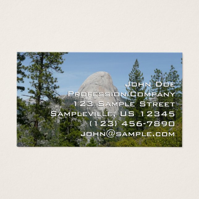 Half Dome desde Panorama Trail II (Frente)