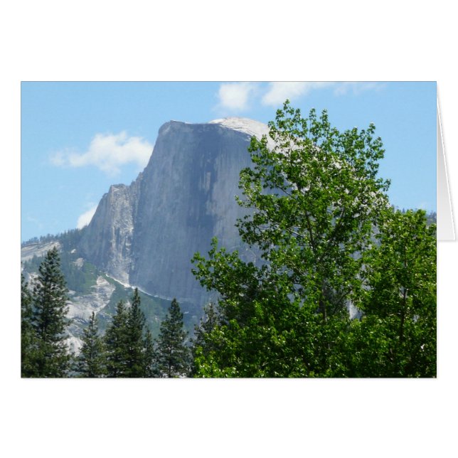 Half Dome en verano desde el Parque Nacional Yosem (Anverso (Horizontal))